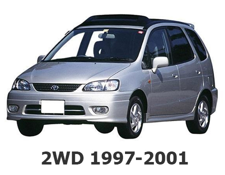 EVA автоковрики для Toyota Corolla Spacio (E111) 2WD пр.руль 1997-2001 — spacio-e111